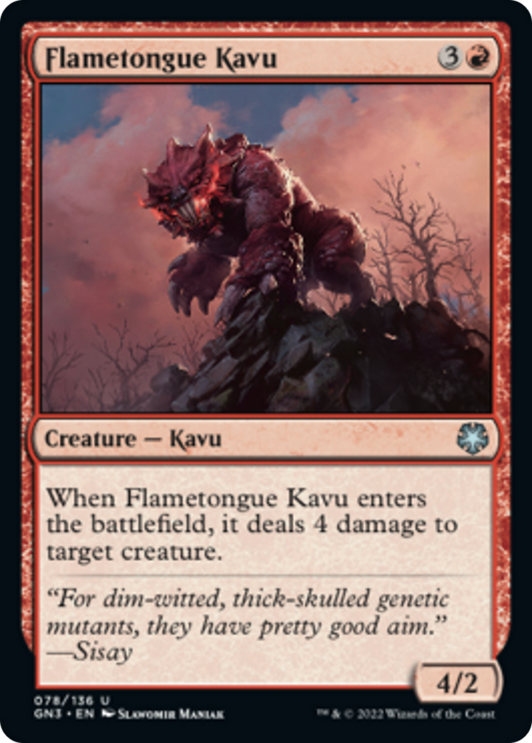 Flametongue Kavu [Game Night: Free-for-All] | Good Games Cannington