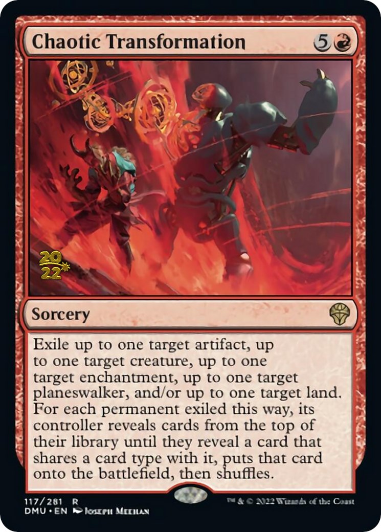 Chaotic Transformation [Dominaria United Prerelease Promos] | Good Games Cannington