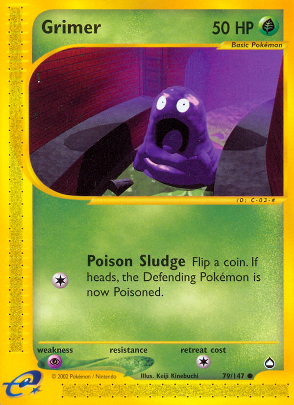 Grimer (79/147) [Aquapolis] | Good Games Cannington