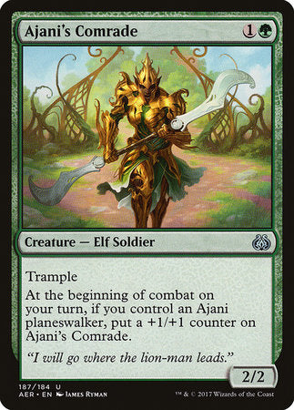 Ajani's Comrade [Aether Revolt] | Good Games Cannington