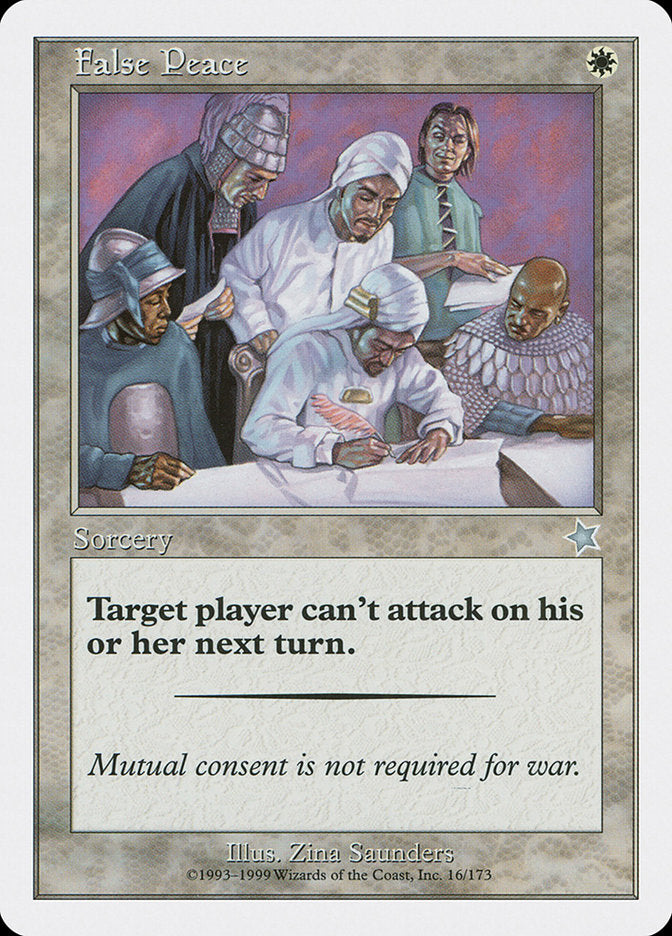 False Peace [Starter 1999] | Good Games Cannington