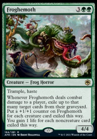Froghemoth (Promo Pack) [Dungeons & Dragons: Adventures in the Forgotten Realms Promos] | Good Games Cannington