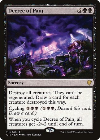 Decree of Pain [Commander 2017] | Good Games Cannington