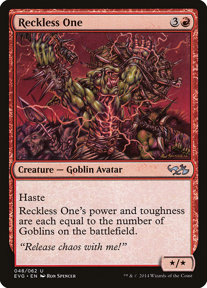 Reckless One (Elves vs. Goblins) [Duel Decks Anthology] | Good Games Cannington