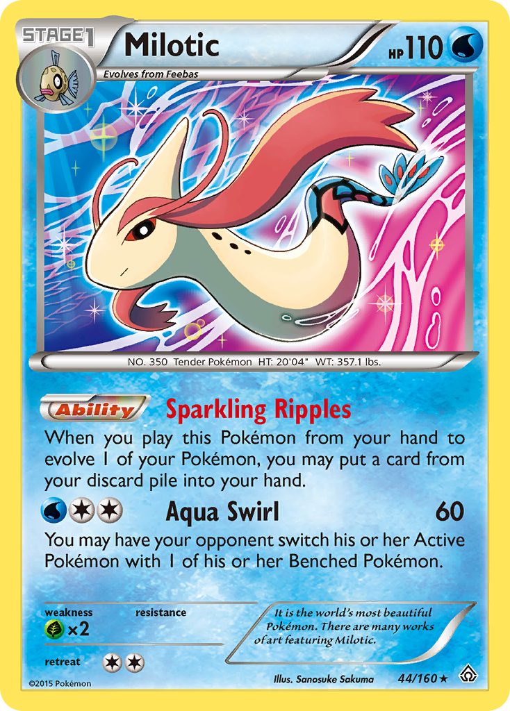 Milotic (44/160) [XY: Primal Clash] | Good Games Cannington