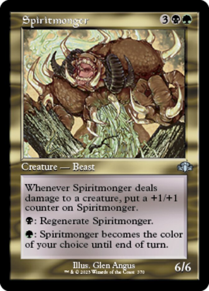 Spiritmonger (Retro) [Dominaria Remastered] | Good Games Cannington