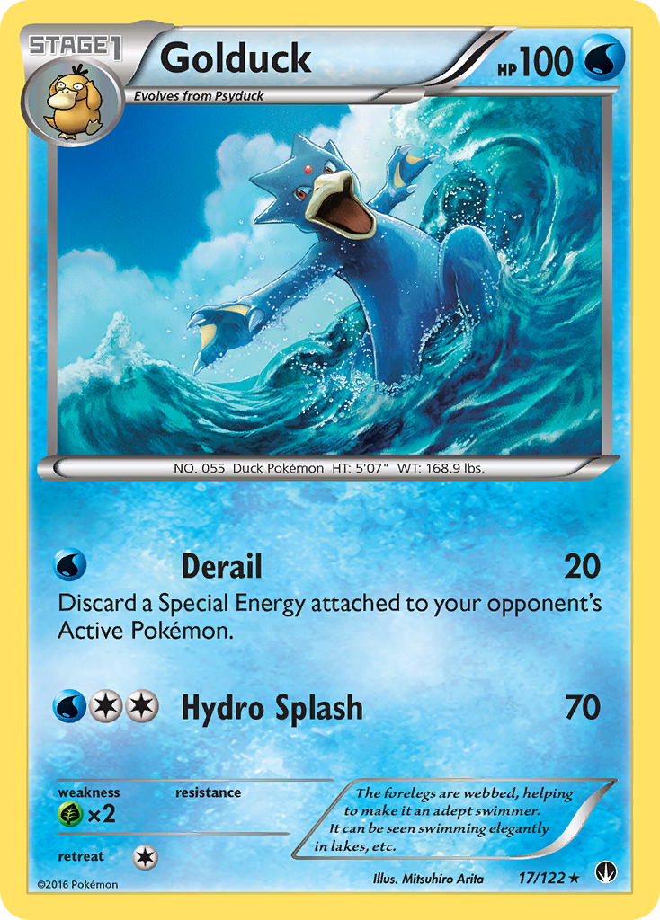 Golduck (17/122) [XY: BREAKpoint] | Good Games Cannington
