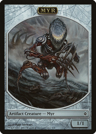 Myr Token [New Phyrexia Tokens] | Good Games Cannington