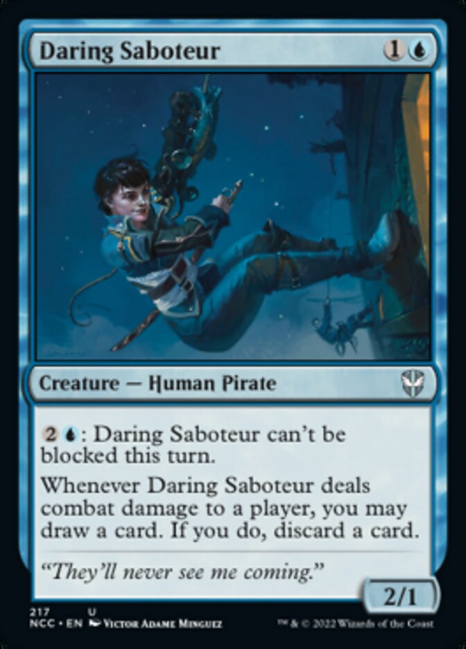 Daring Saboteur [Streets of New Capenna Commander] | Good Games Cannington