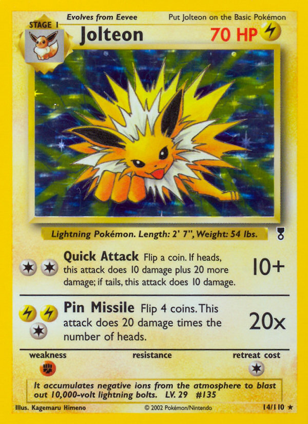 Jolteon (14/110) [Legendary Collection] | Good Games Cannington