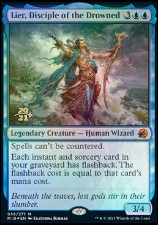Lier, Disciple of the Drowned [Innistrad: Midnight Hunt Prerelease Promos] | Good Games Cannington