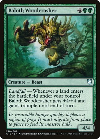 Baloth Woodcrasher [Commander 2018] | Good Games Cannington