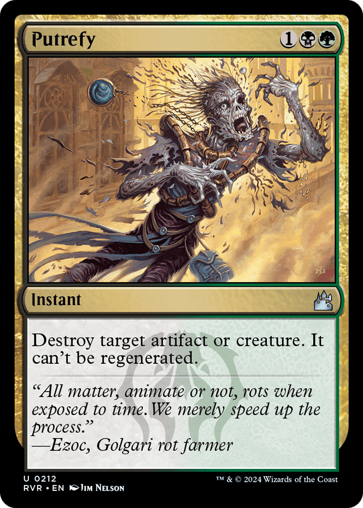 Putrefy [Ravnica Remastered] | Good Games Cannington