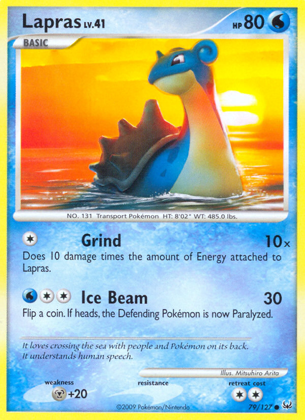 Lapras (79/127) [Platinum: Base Set] | Good Games Cannington