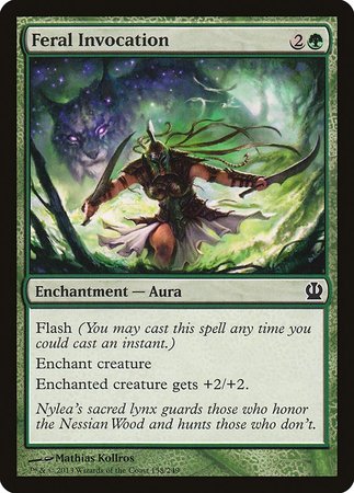 Feral Invocation [Theros] | Good Games Cannington