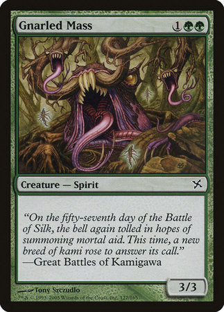 Gnarled Mass [Betrayers of Kamigawa] | Good Games Cannington