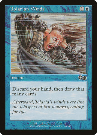 Tolarian Winds [Urza's Saga] | Good Games Cannington