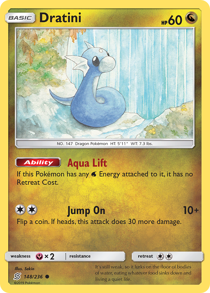 Dratini (148/236) [Sun & Moon: Unified Minds] | Good Games Cannington