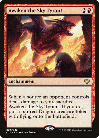 Awaken the Sky Tyrant [Commander 2015] | Good Games Cannington