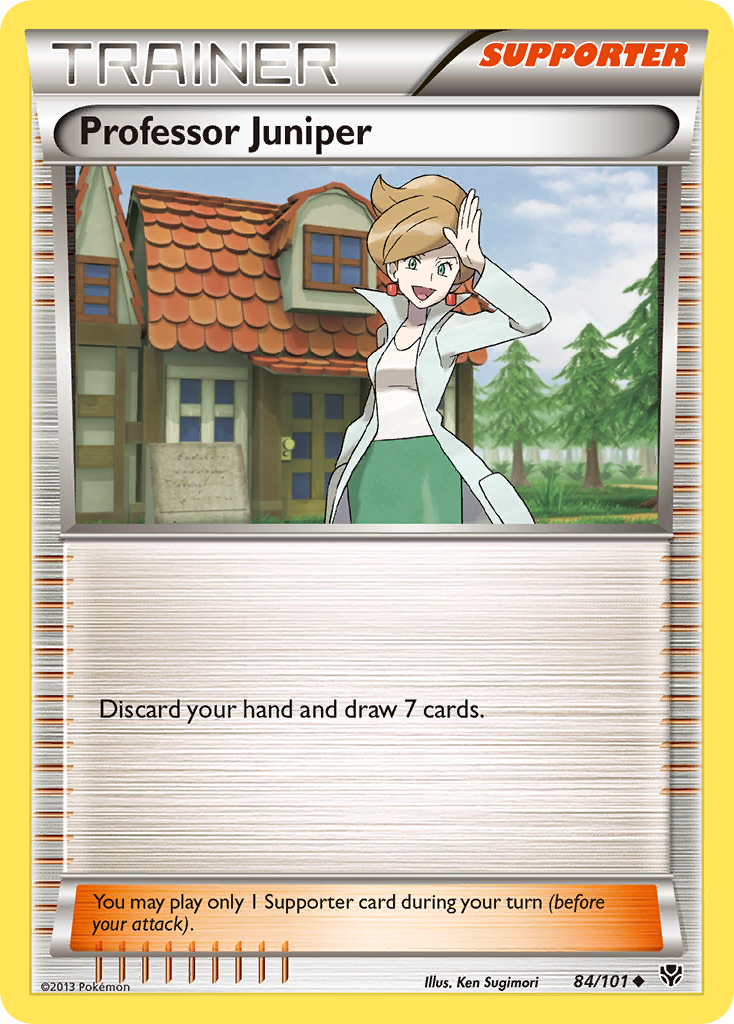 Professor Juniper (84/101) [Black & White: Plasma Blast] | Good Games Cannington