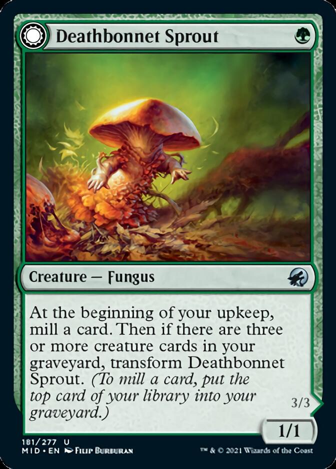 Deathbonnet Sprout // Deathbonnet Hulk [Innistrad: Midnight Hunt] | Good Games Cannington