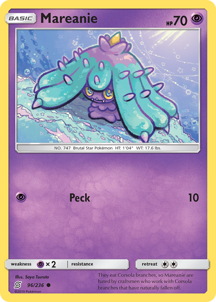 Mareanie (96/236) [Sun & Moon: Unified Minds] | Good Games Cannington