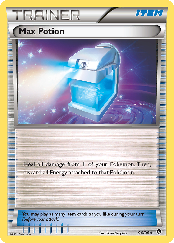 Max Potion (94/98) [Black & White: Emerging Powers] | Good Games Cannington