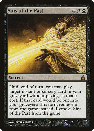 Sins of the Past [Ravnica: City of Guilds] | Good Games Cannington