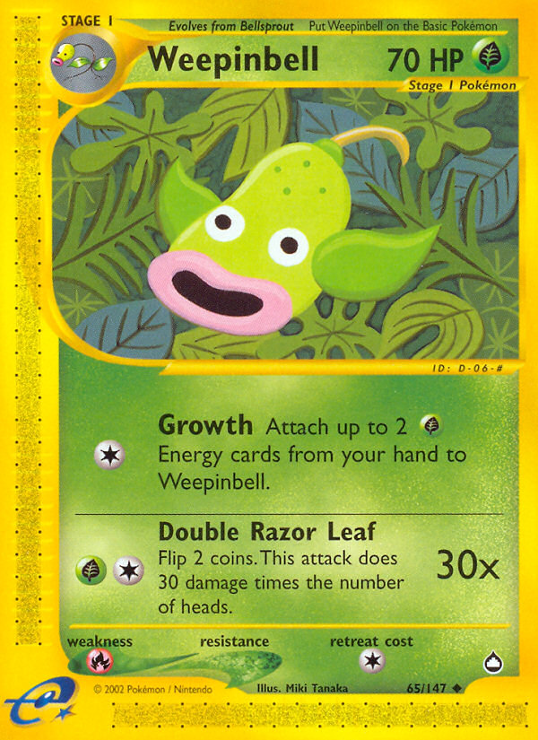 Weepinbell (65/147) [Aquapolis] | Good Games Cannington