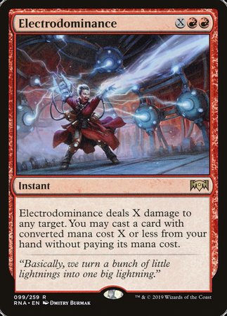Electrodominance [Ravnica Allegiance] | Good Games Cannington