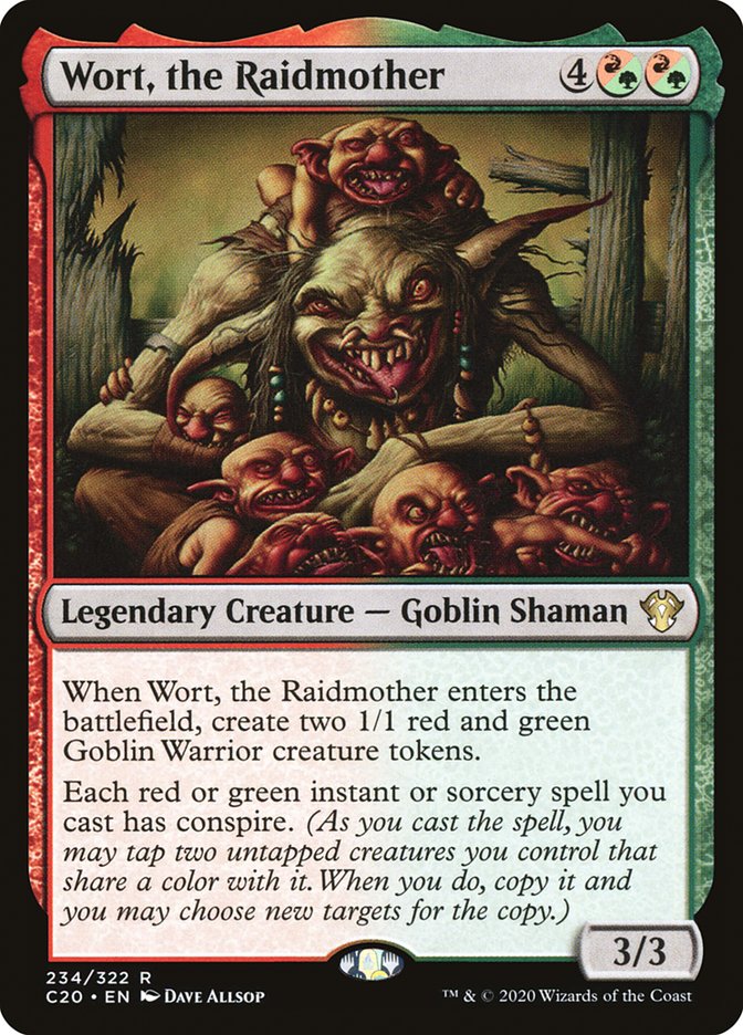 Wort, the Raidmother [Commander 2020] | Good Games Cannington