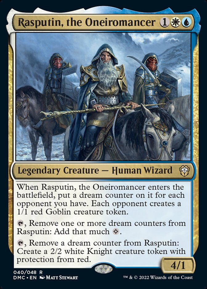 Rasputin, the Oneiromancer [Dominaria United Commander] | Good Games Cannington