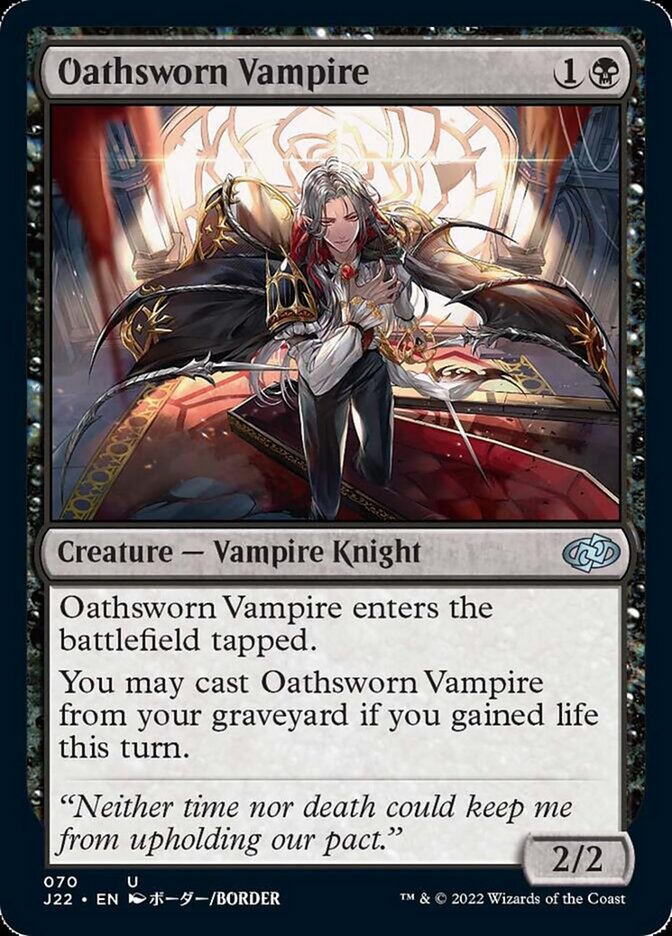 Oathsworn Vampire [Jumpstart 2022] | Good Games Cannington