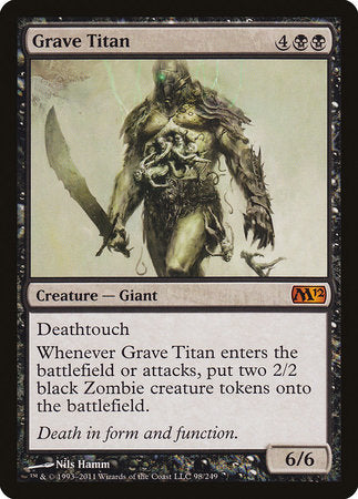 Grave Titan [Magic 2012] | Good Games Cannington