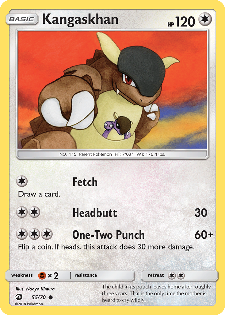 Kangaskhan (55/70) [Sun & Moon: Dragon Majesty] | Good Games Cannington