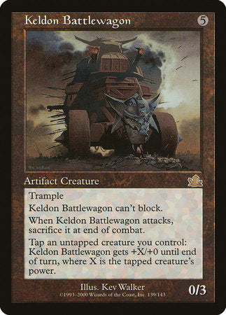 Keldon Battlewagon [Prophecy] | Good Games Cannington