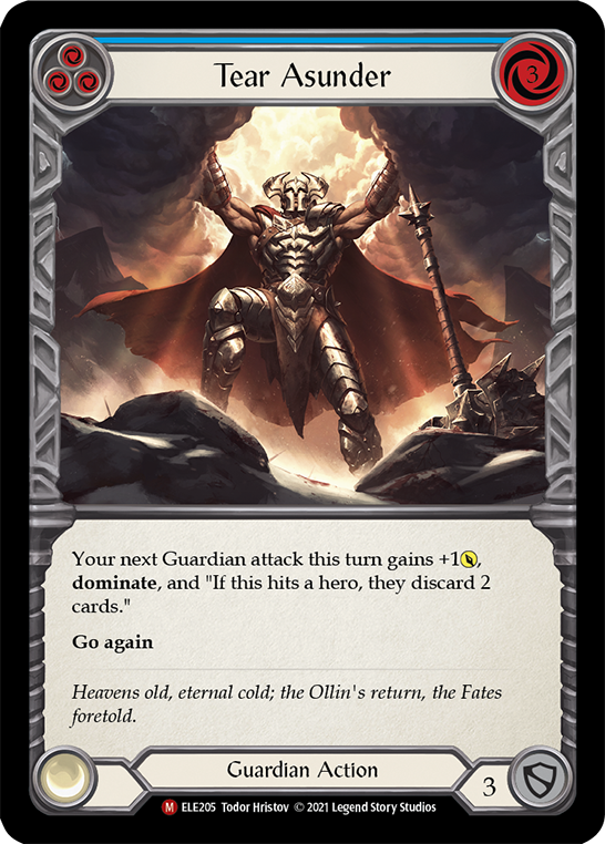 Tear Asunder [ELE205] (Tales of Aria)  1st Edition Normal | Good Games Cannington