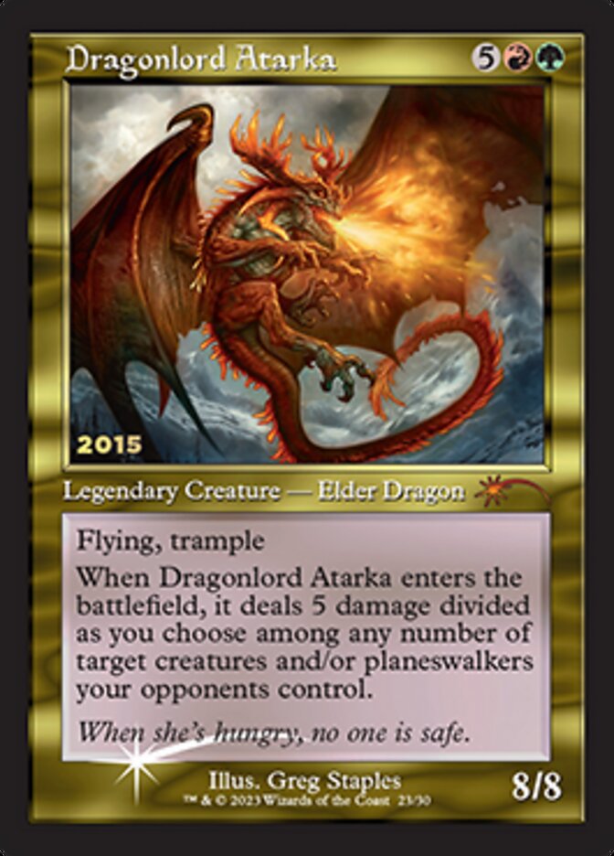 Dragonlord Atarka [30th Anniversary Promos] | Good Games Cannington