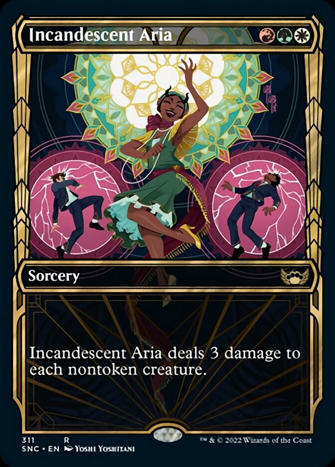 Incandescent Aria (Showcase Golden Age) [Streets of New Capenna] | Good Games Cannington