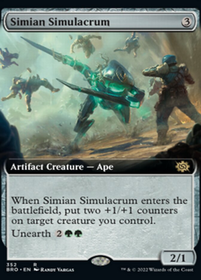 Simian Simulacrum (Extended Art) [The Brothers' War] | Good Games Cannington