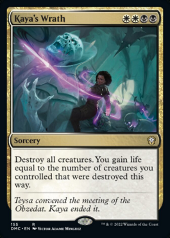 Kaya's Wrath [Dominaria United Commander] | Good Games Cannington