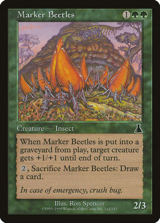 Marker Beetles [Urza's Destiny] | Good Games Cannington