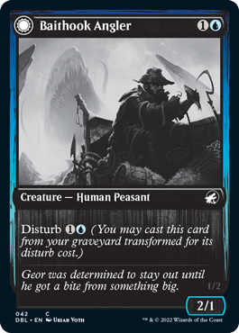 Baithook Angler // Hook-Haunt Drifter [Innistrad: Double Feature] | Good Games Cannington