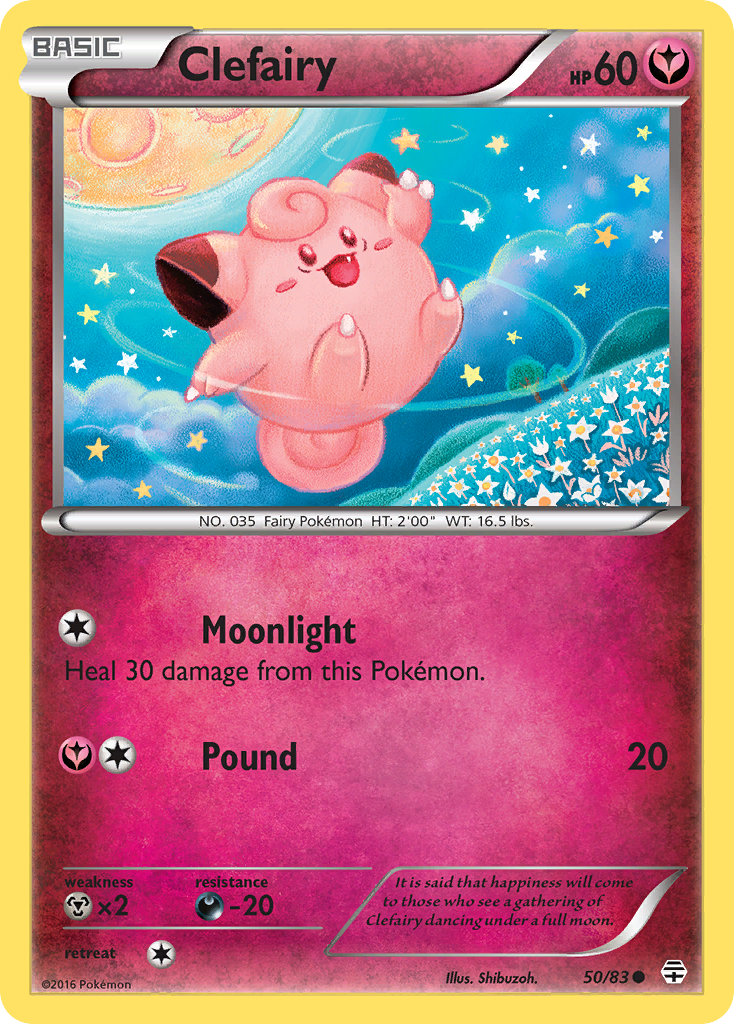 Clefairy (50/83) [XY: Generations] | Good Games Cannington