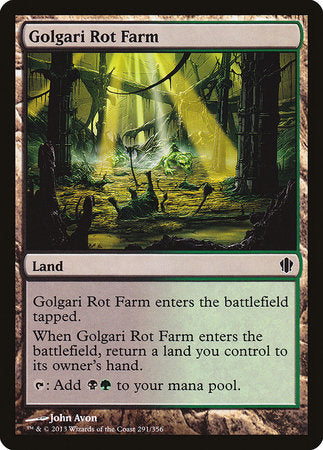 Golgari Rot Farm [Commander 2013] | Good Games Cannington