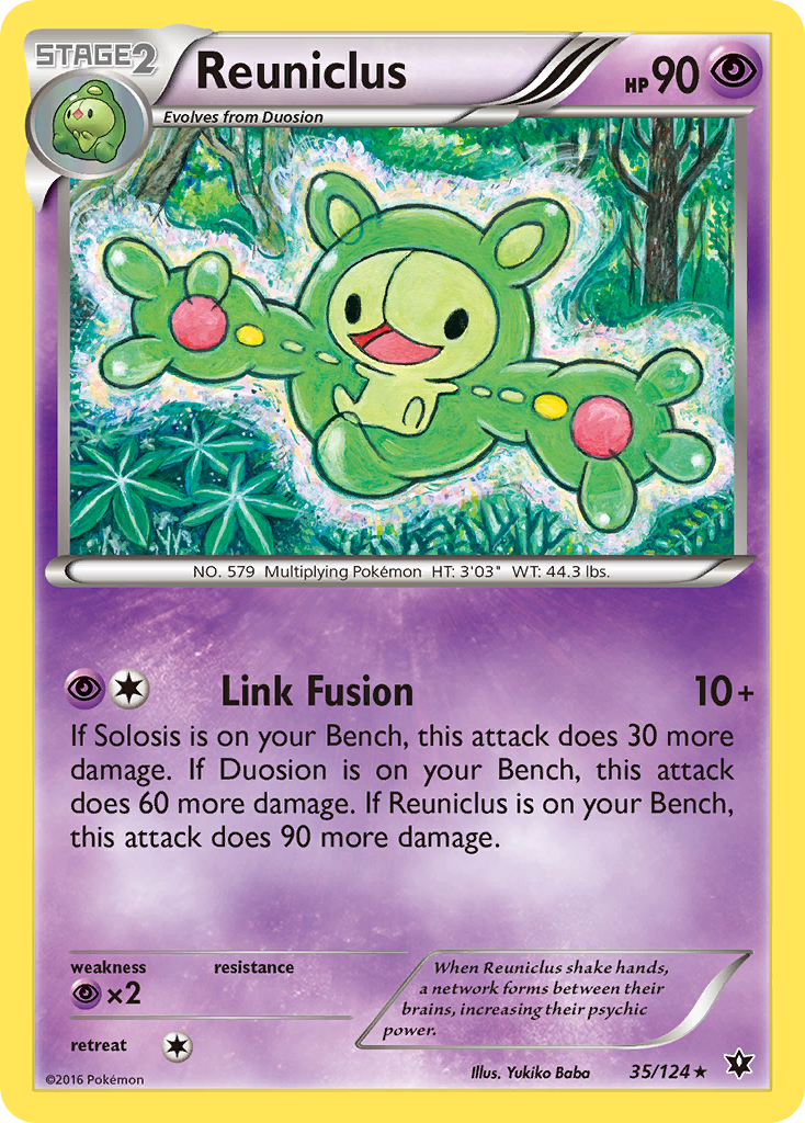 Reuniclus (35/124) [XY: Fates Collide] | Good Games Cannington