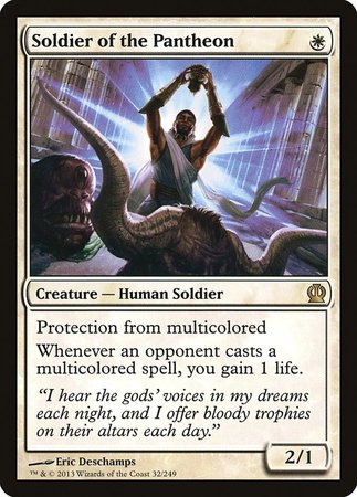 Soldier of the Pantheon [Theros] | Good Games Cannington