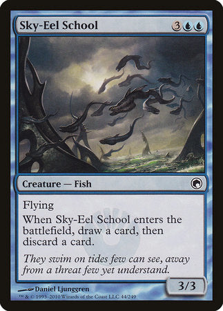 Sky-Eel School [Scars of Mirrodin] | Good Games Cannington