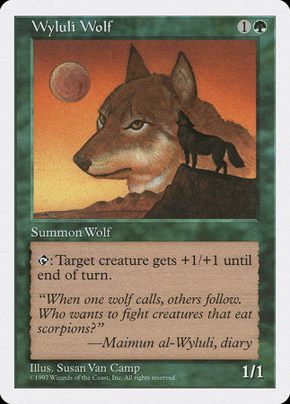 Wyluli Wolf [Fifth Edition] | Good Games Cannington