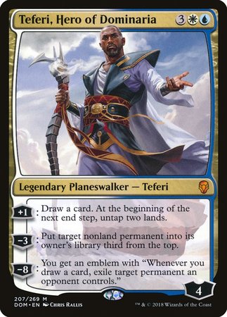 Teferi, Hero of Dominaria [Dominaria] | Good Games Cannington